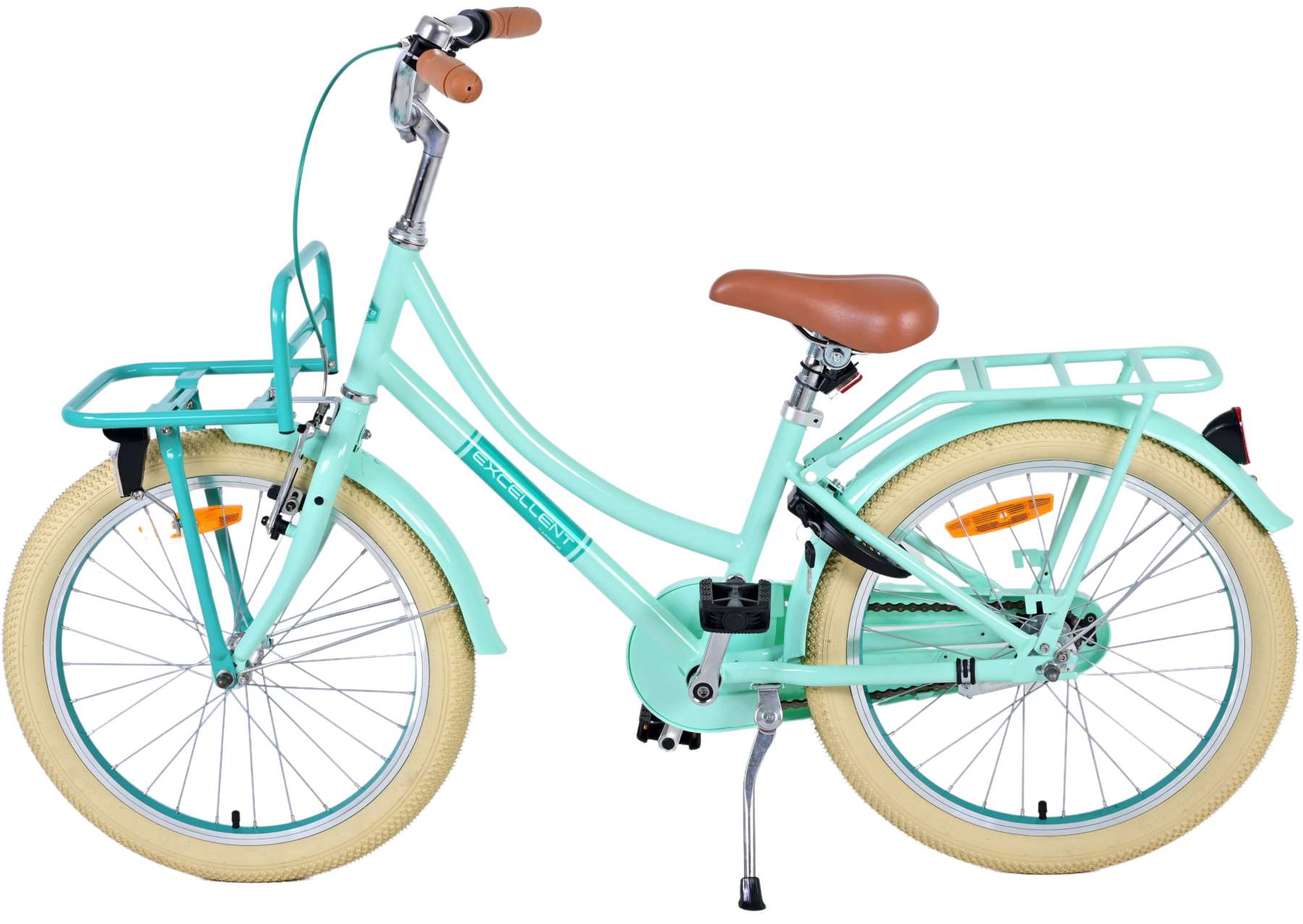 Kinderfahrrad Excellent Fahrrad für Mädchen 20 Zoll Kinderrad in Grün