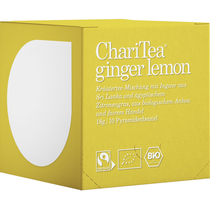 BIO ChariTea ginger lemon, 20g von ChariTea