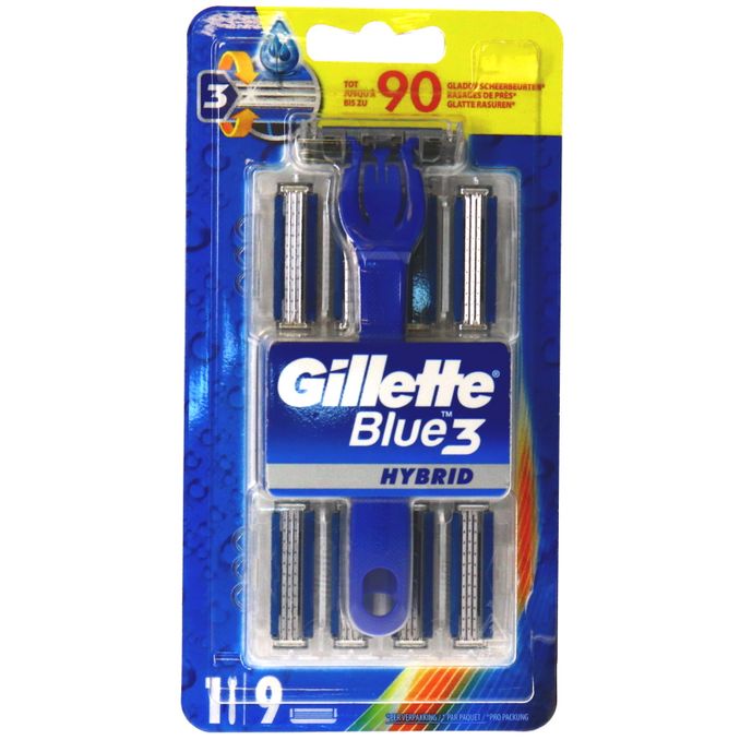 Rasierer Blue 3   Klingen, 9er Pack, 9 pcs von Gillette