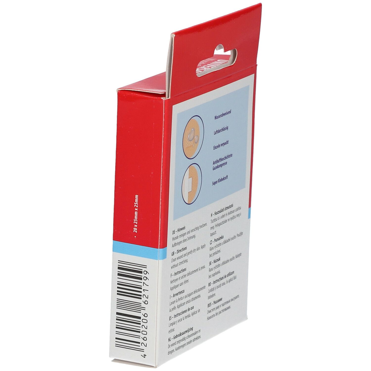 WUNDmed® Wund-Pflaster Runde Form 2,5 cm