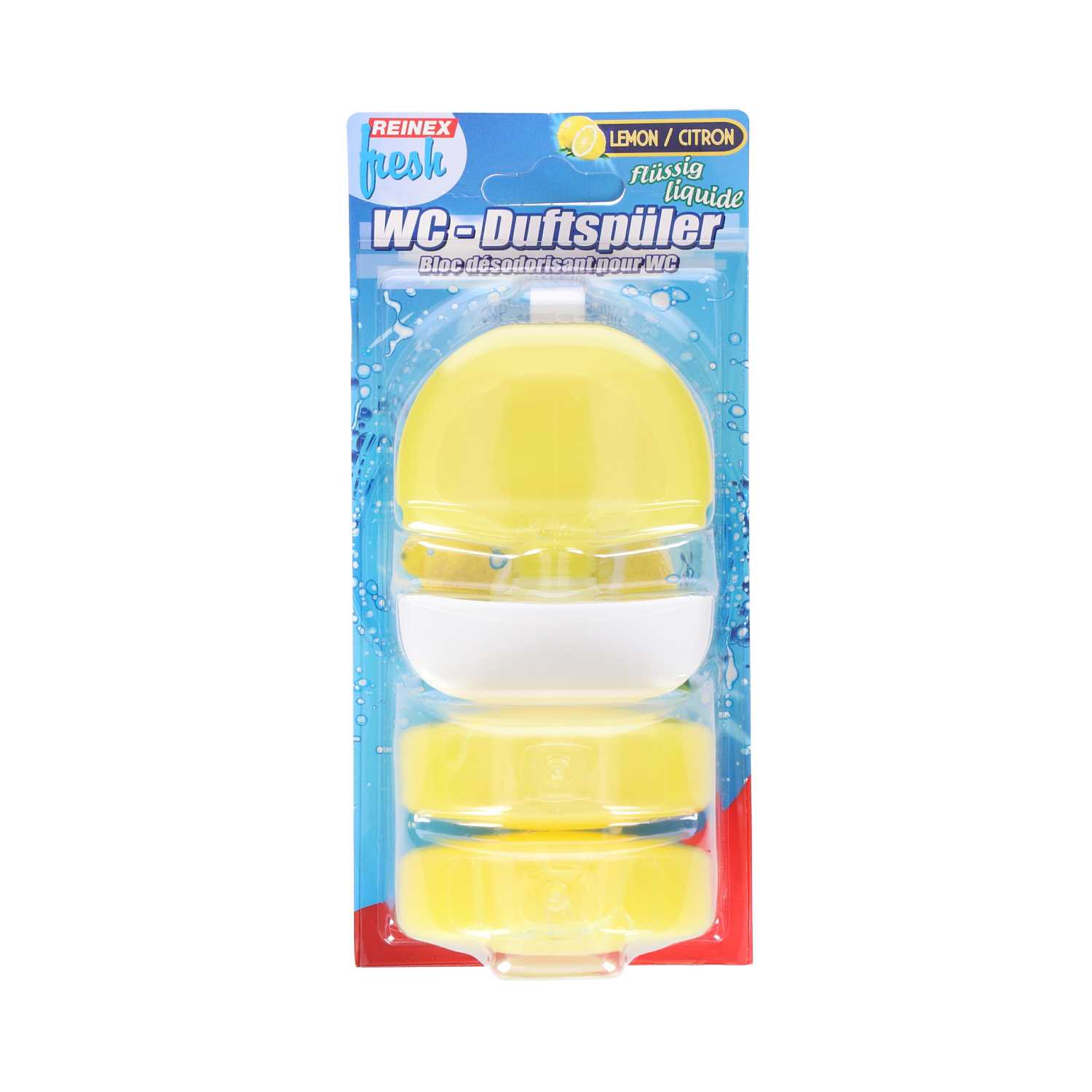 WC-Spüler 3er, 3fach sortiert