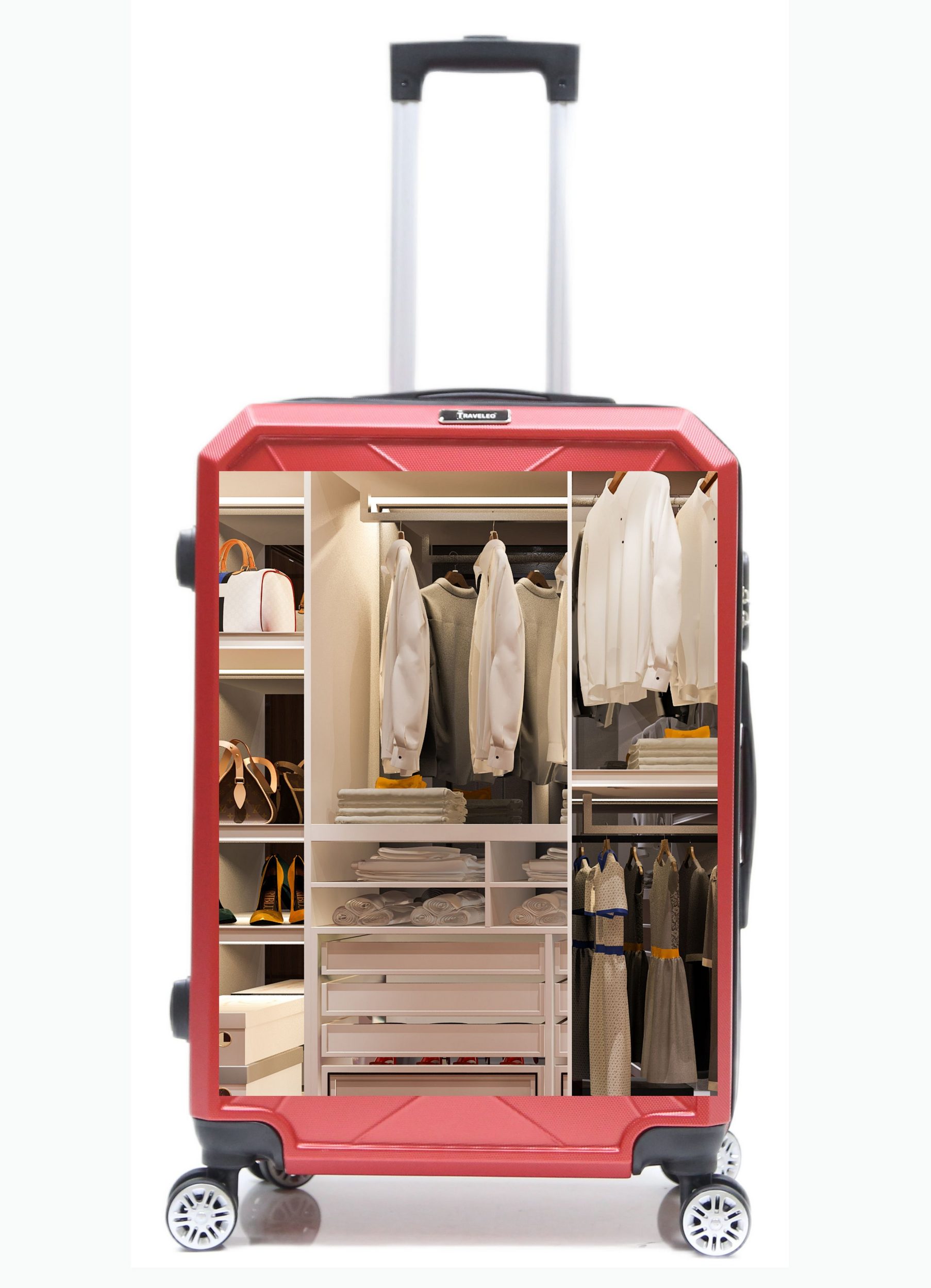 Reisekoffer ABS-03 Koffer 3-teilig Hartschale Trolley Set Kofferset Ha