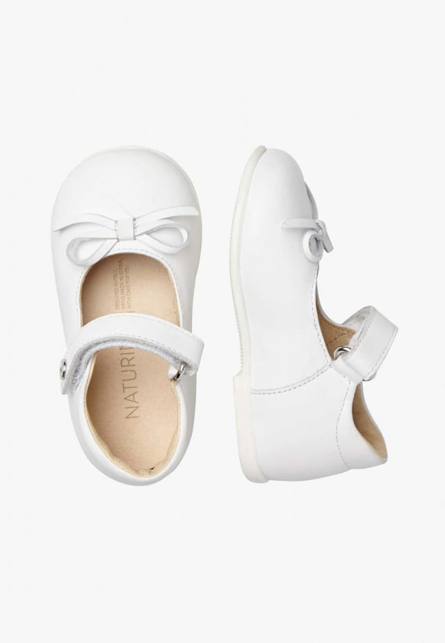 NATURINO BALLETBallerinas mit Schleife, Weiß