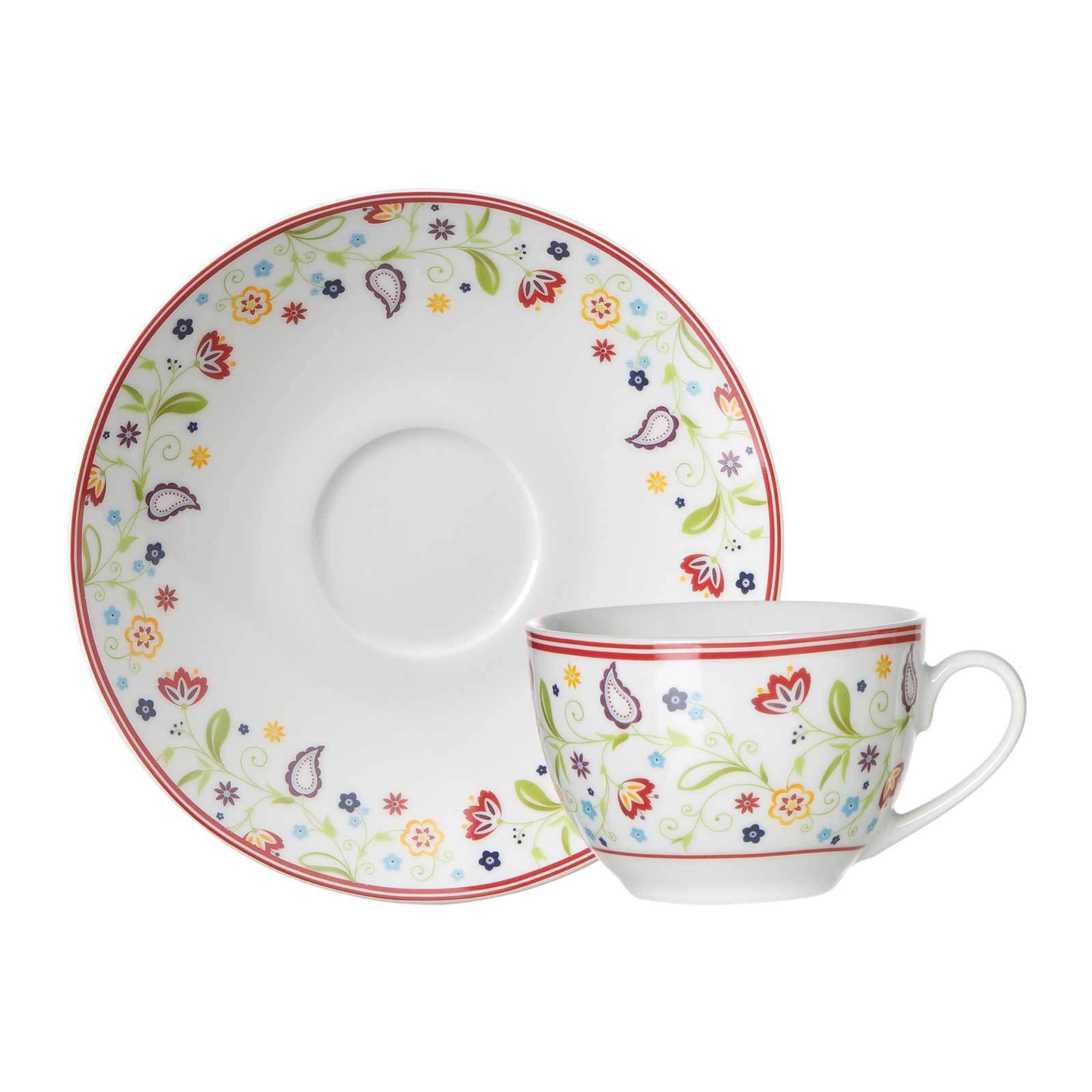 Ritzenhoff & Breker Kaffeetasse mit Untertasse Shanti 220 ml
