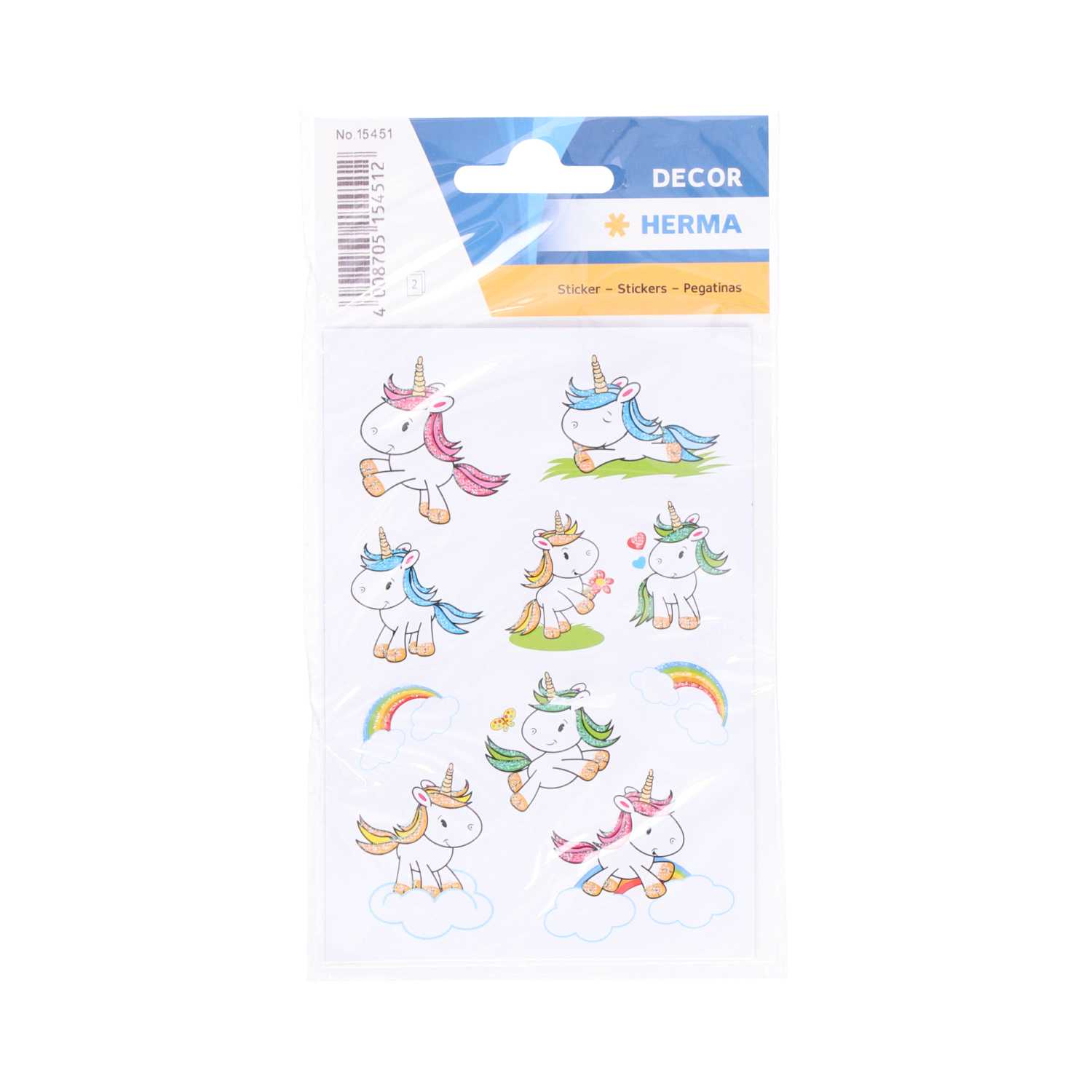Herma Decor-Sticker Einhorn Sternenstaub beglimmert
