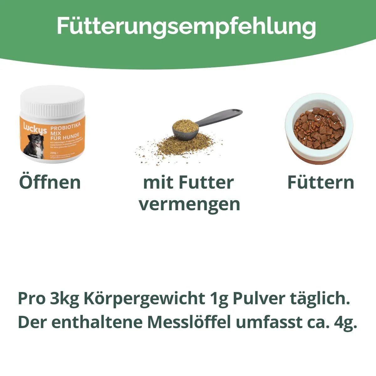 Luckys Box Probiotika-Mix für Hunde