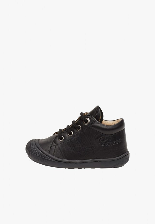 NATURINO COCOONLauflernschuhe aus Nappaleder, Schwarz