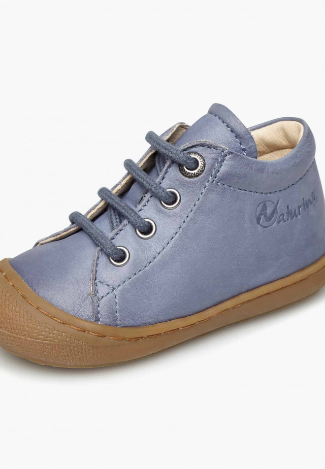 NATURINO COCOONLauflernschuhe aus Nappaleder, Dunkelblau