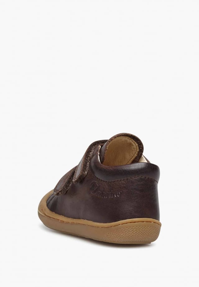 NATURINO COCOON VLLauflernschuhe aus Nappaleder, Nussbraun