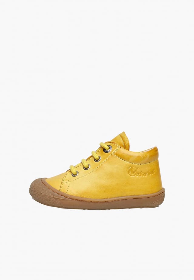 NATURINO COCOONLauflernschuhe aus Nappaleder, Gelb
