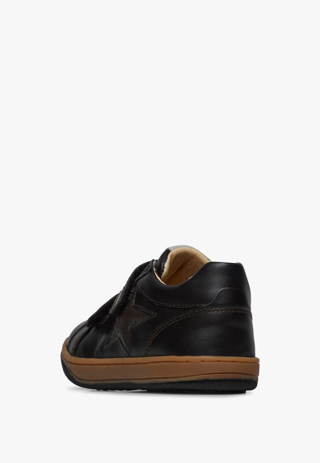 NATURINO MINDS VL.Sneakers aus Leder, Schwarz