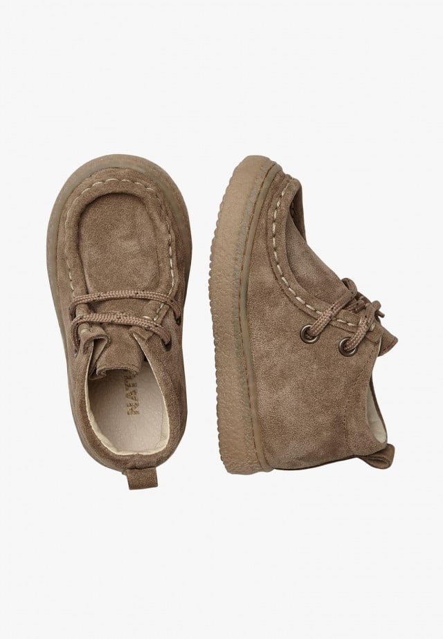 NATURINO KASDENSchuhe aus Veloursleder, Beige