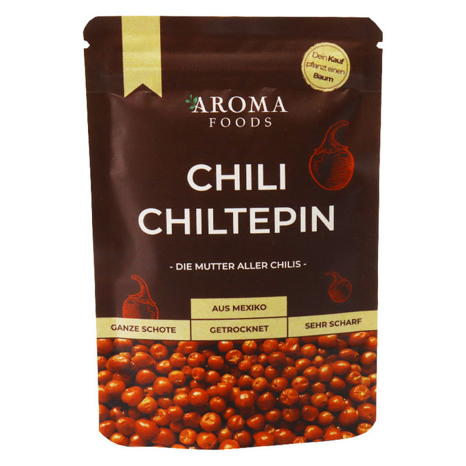 Chili Chiltepin Schoten, 15g von AROMA FOODS