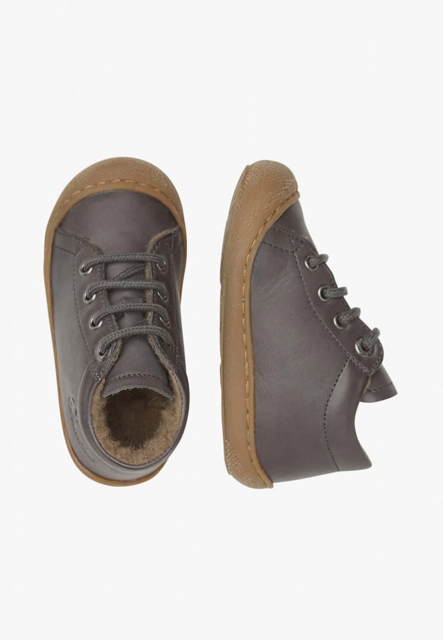 NATURINO COCOONLauflernschuhe mit Wollfutter, Anthrazit