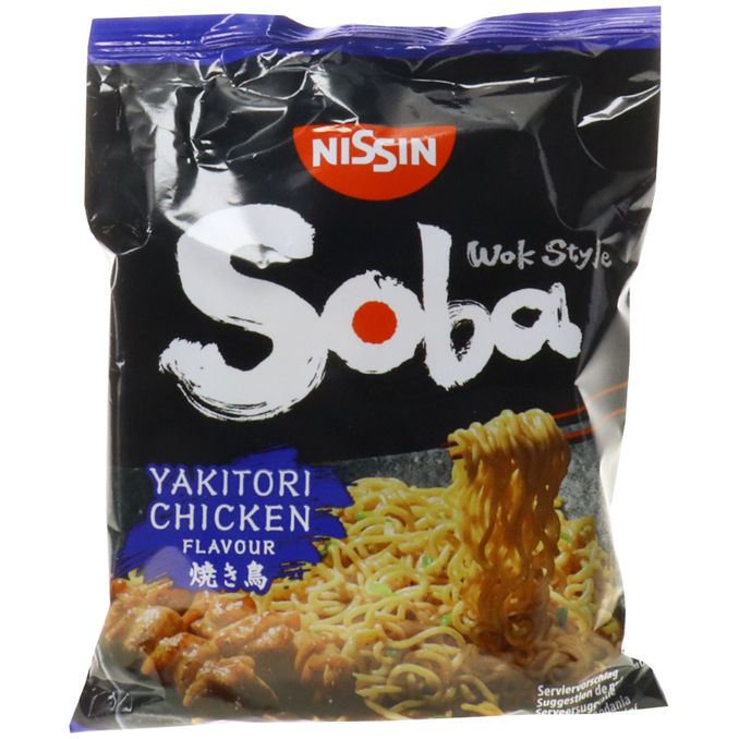 Nissin Soba Yakitori Chicken, 110g von Nissin