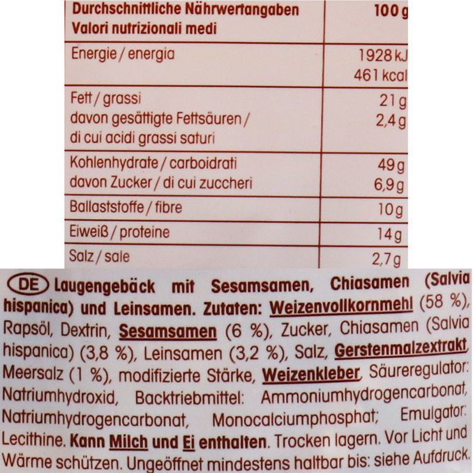 Pausen Cracker , 100g von Lorenz