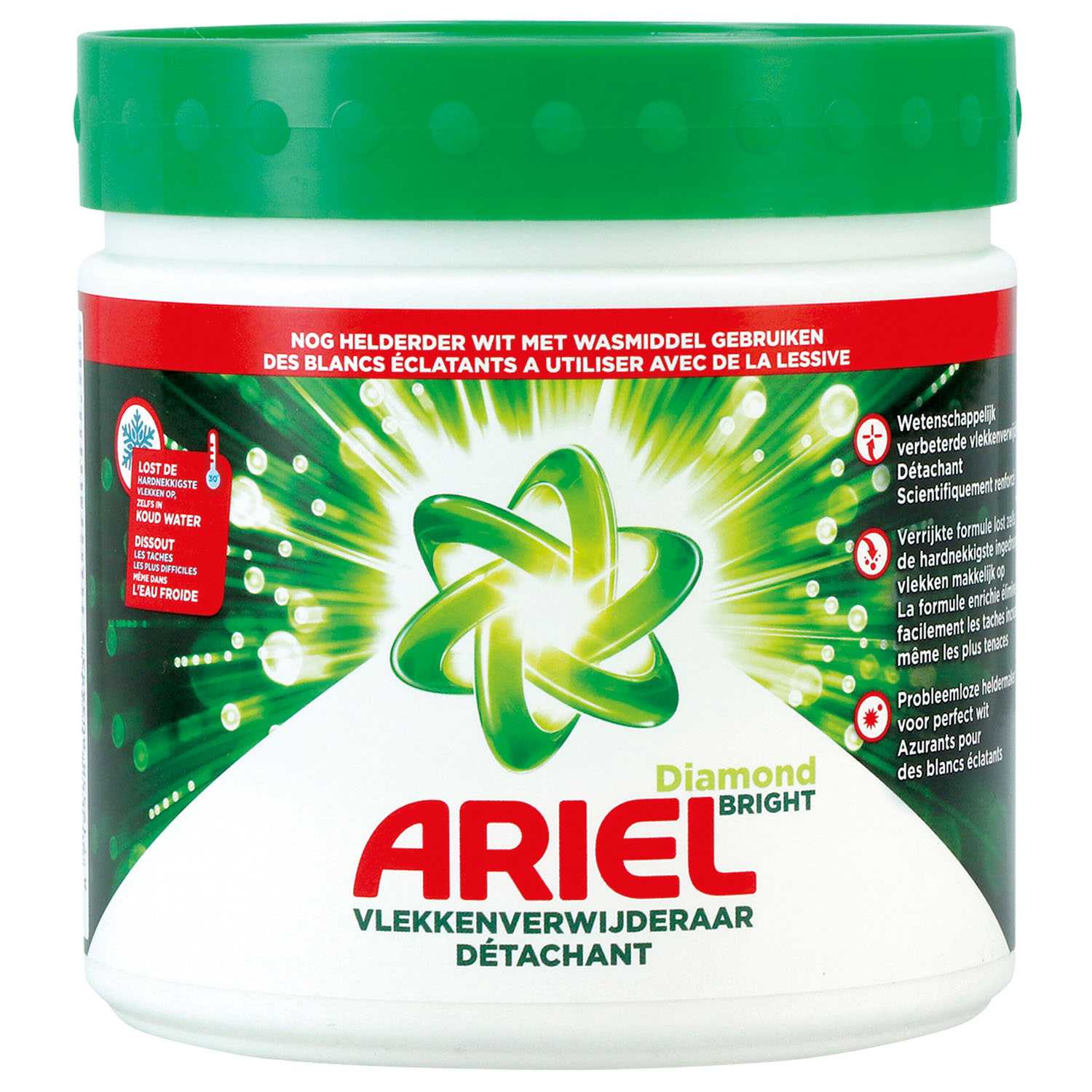 Ariel Fleckenentferner Diamond Bright Strahlendes Weiß 500 g