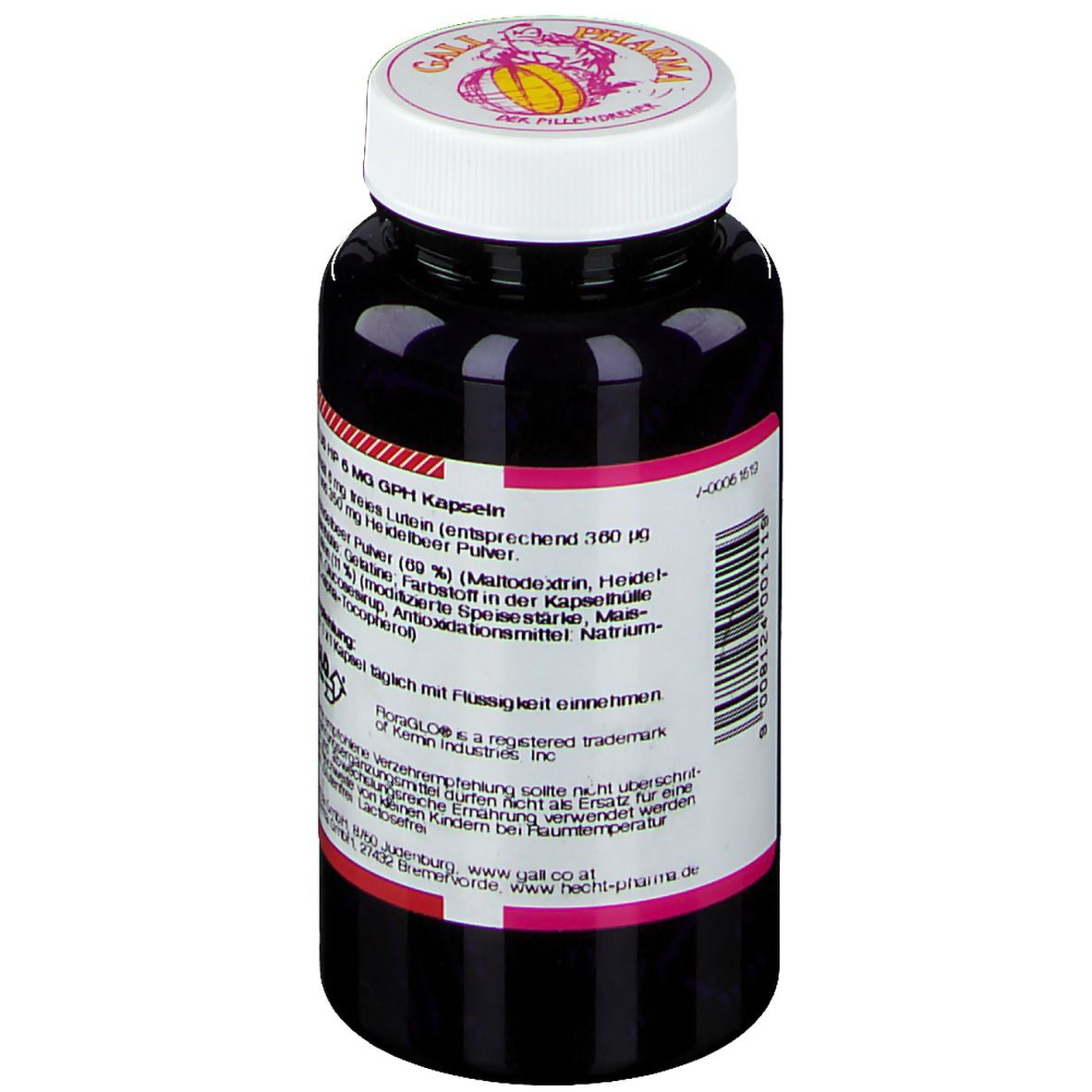 GALL PHARMA Lutein plus HP 6 mg Kapseln