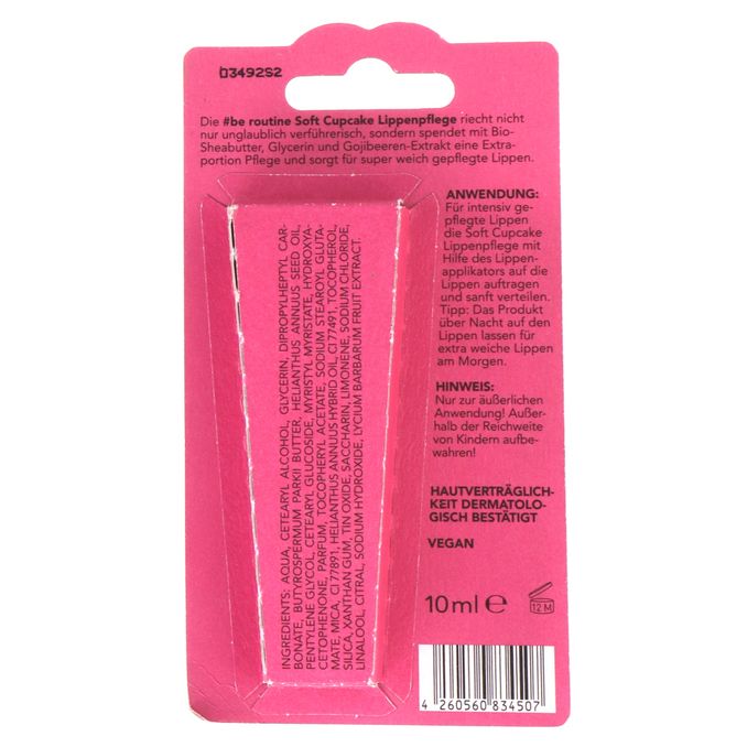 Lipgloss Cupcake, 10ml von #be routine