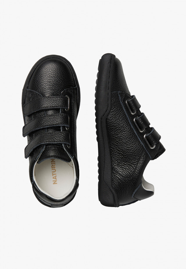 NATURINO CLIFF VL 2Sneakers aus Leder, Schwarz
