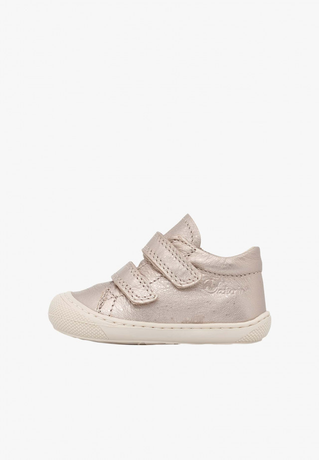 NATURINO COCOON VLLauflernschuhe aus laminiertem Leder, laminiert Rosa