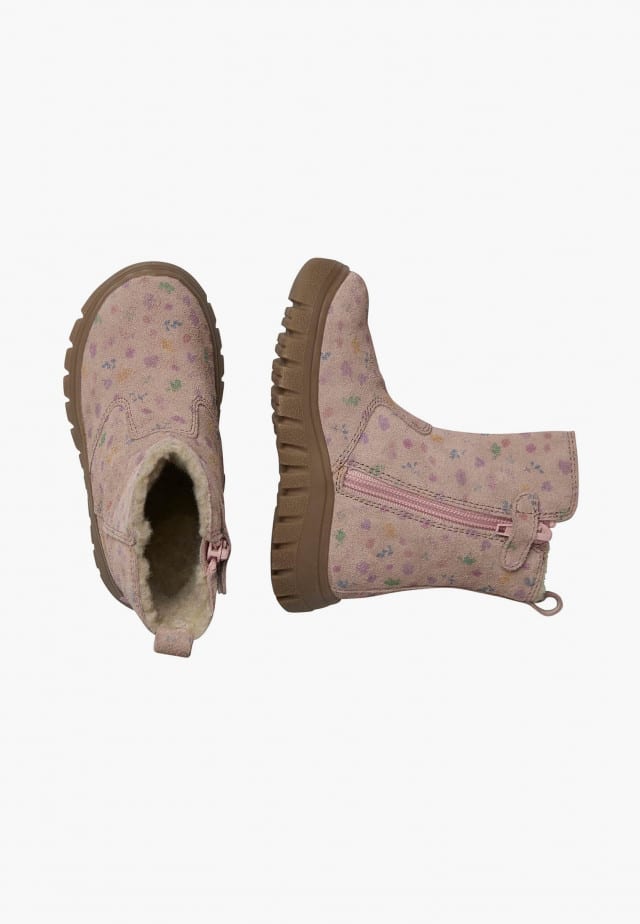 NATURINO PUKAK ZIP WP.Stiefel aus Leder, Rosa