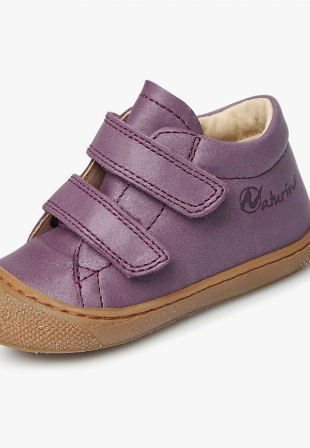 NATURINO COCOON VLLauflernschuhe aus Nappaleder, Magnolie