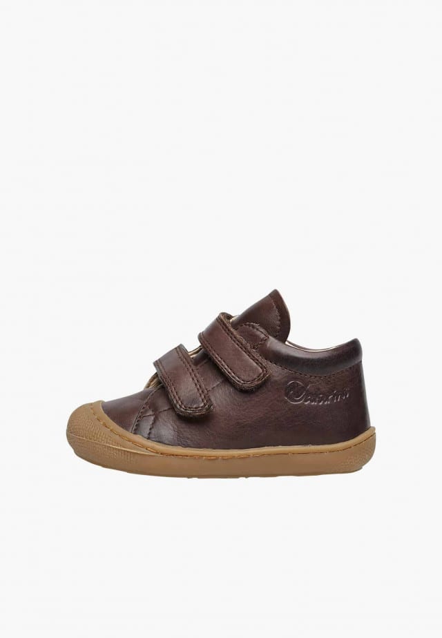 NATURINO COCOON VLLauflernschuhe aus Nappaleder, Nussbraun