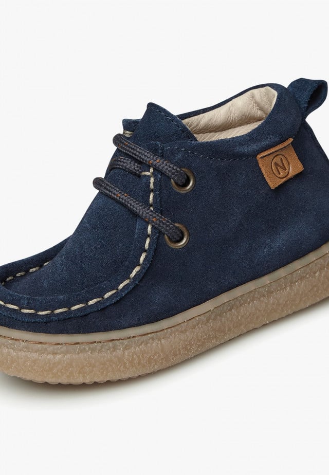NATURINO KASDENSchuhe aus Veloursleder, Marineblau