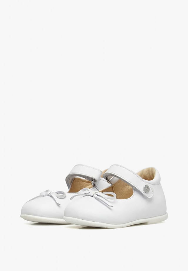 NATURINO BALLETBallerinas mit Schleife, Weiß
