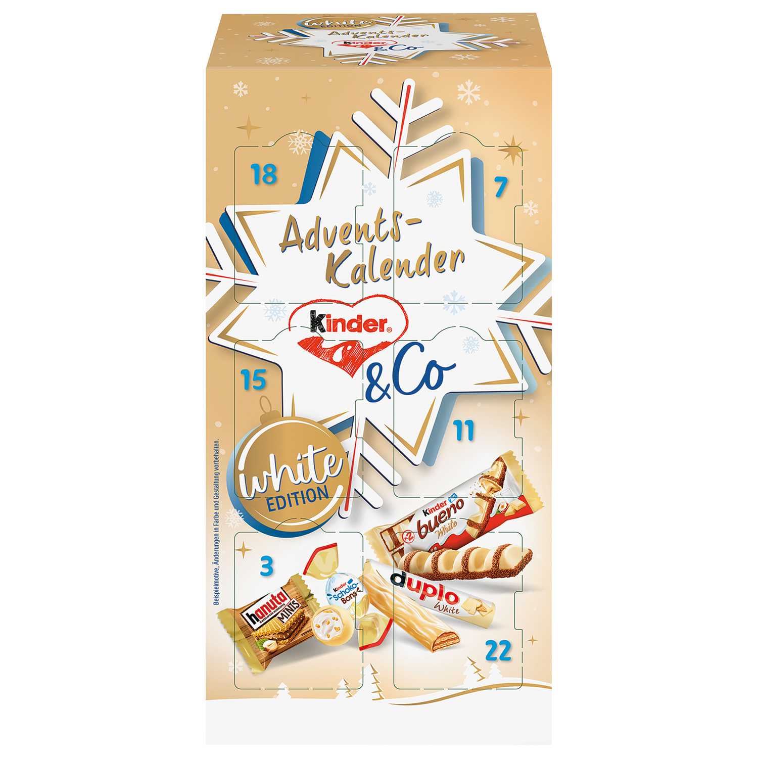 Ferrero Adventskal. kinder&Co 263g white
