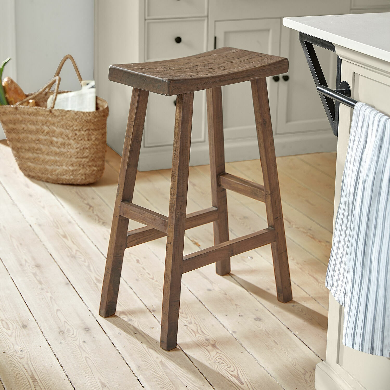 Hocker Nael 74/45/29.5 cm | braun