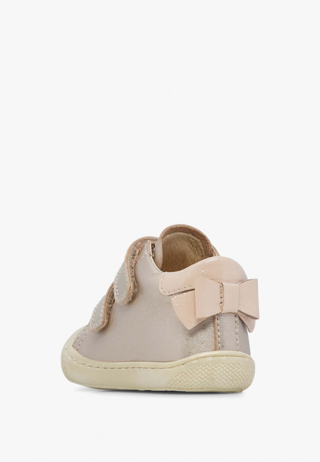 NATURINO CALLINOS VLLauflernschuhe aus Leder, Puderrosa