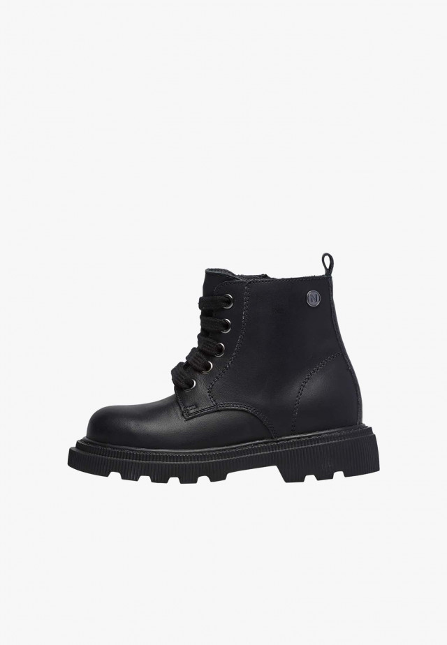 NATURINO FOSTER 2Stiefeletten aus Leder, Schwarz