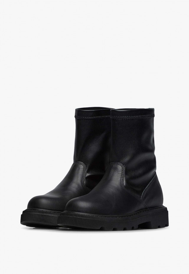 NATURINO ALDWINStiefel aus Leder, Schwarz