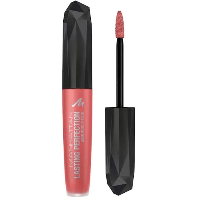 Flüssiger Lippenstift Lasting Perfection Coral Sass 350, 5,5ml von Manhattan
