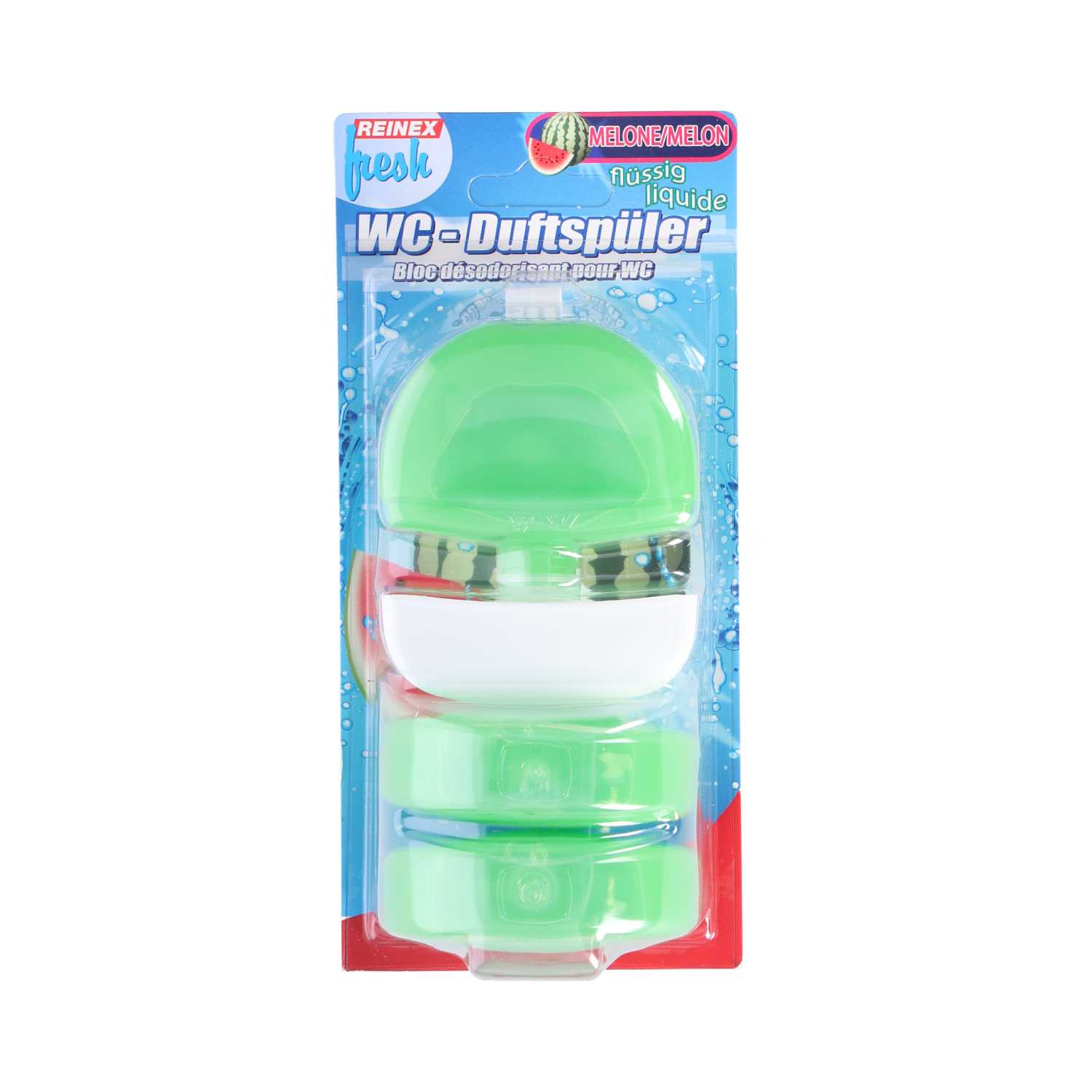 WC-Spüler 3er, 3fach sortiert