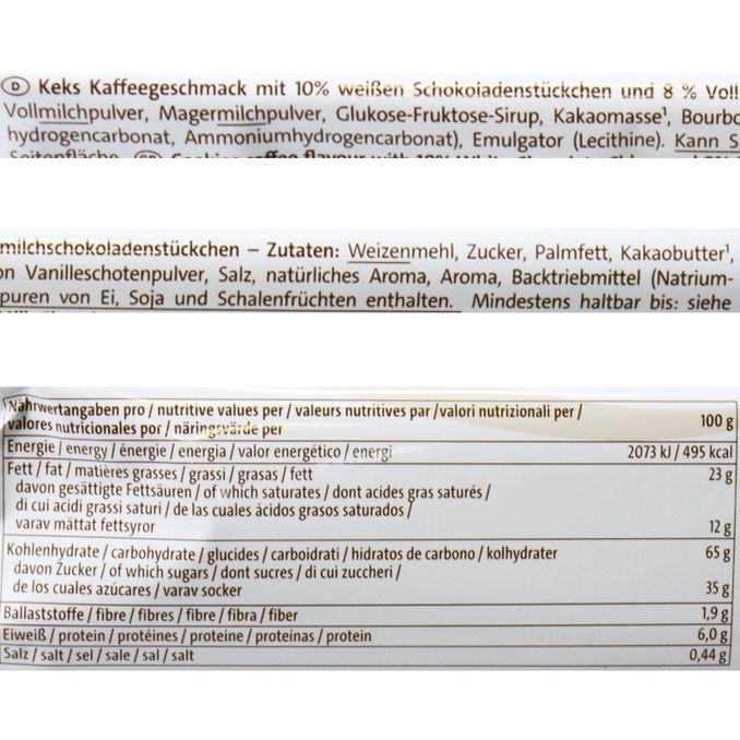 Cappuccino Coooky, 185g von Coppenrath