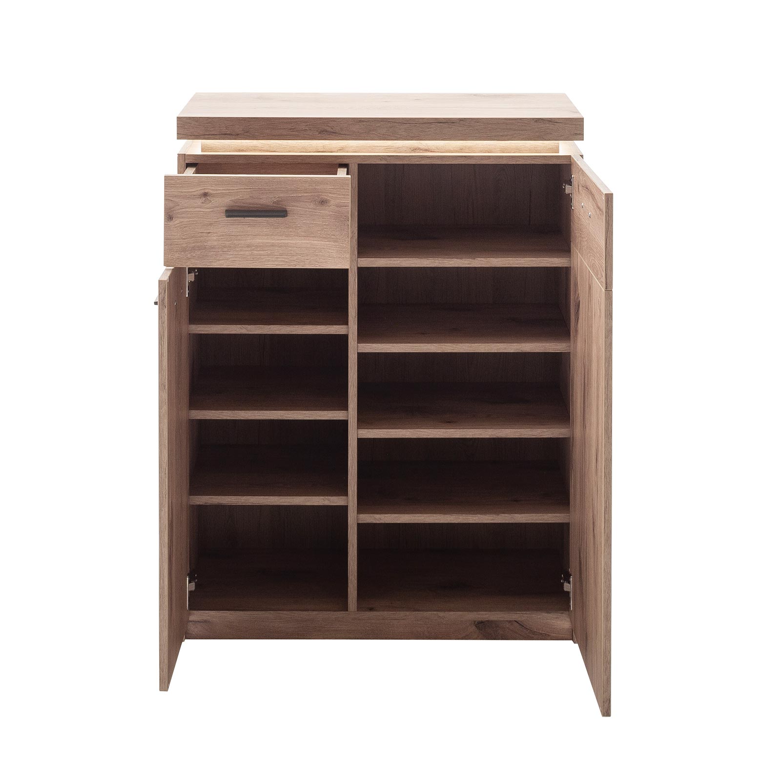 Kommode - Viking Oak - LED-Beleuchtung - 75 cm