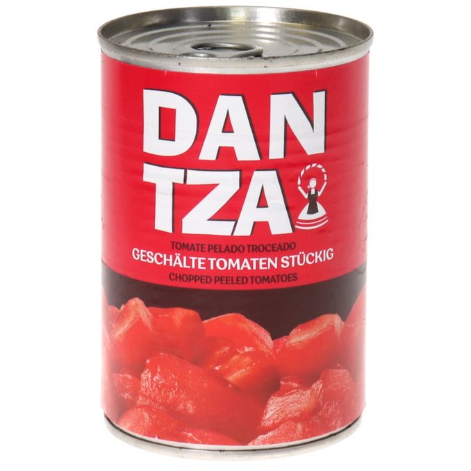 Geschälte Tomaten Stückig, 400g von Dantza