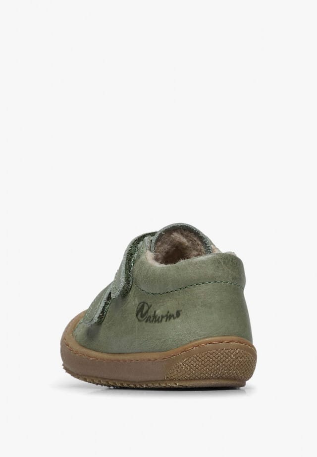 NATURINO RACOON VLLauflernschuhe mit Wollfutter, Salbei
