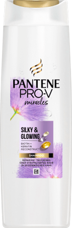 Pantene Pro-V Shampoo miracles Silky & Glowing, 250 ml