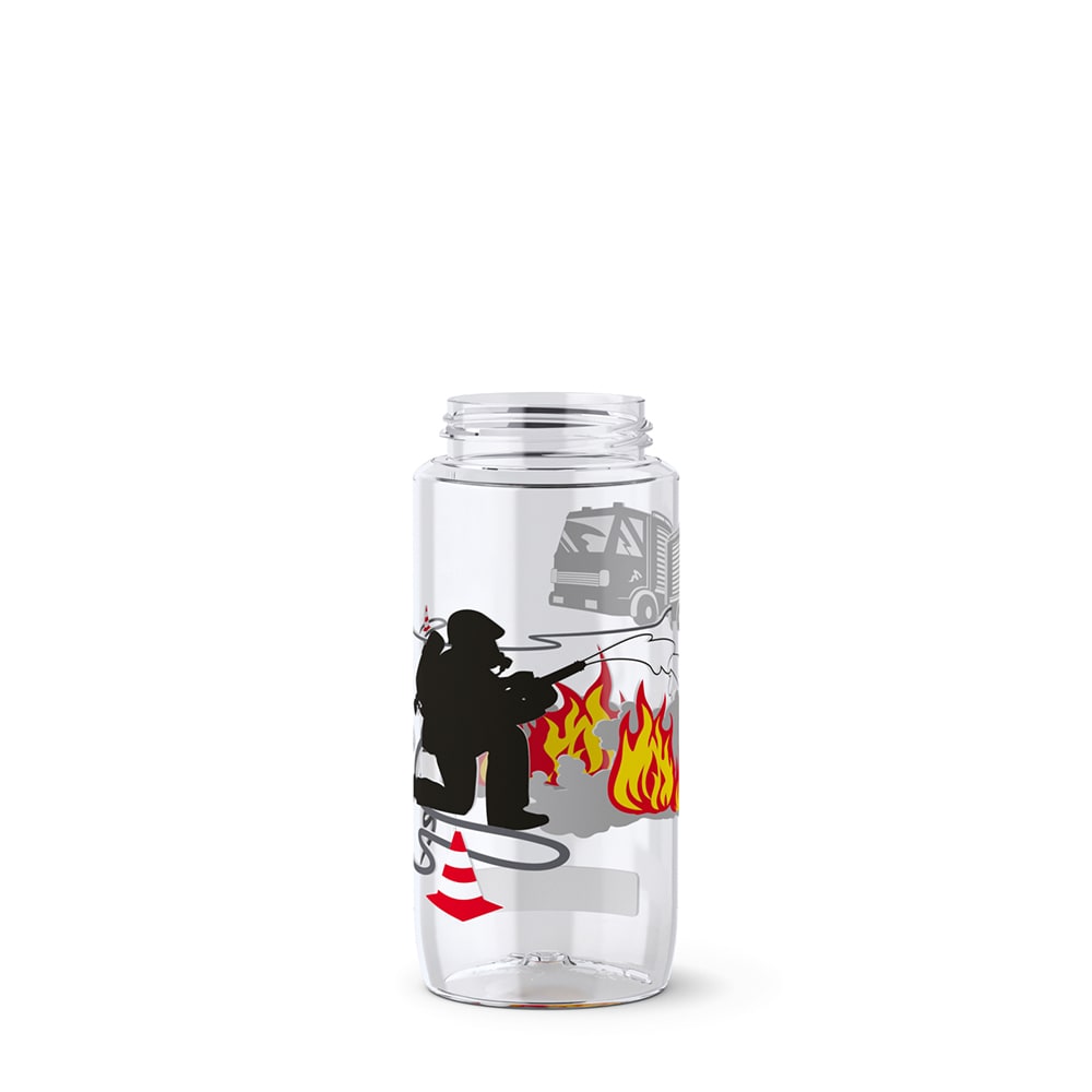 Kindertrinkflasche TRITAN 0,5 L, Motiv: Fireman