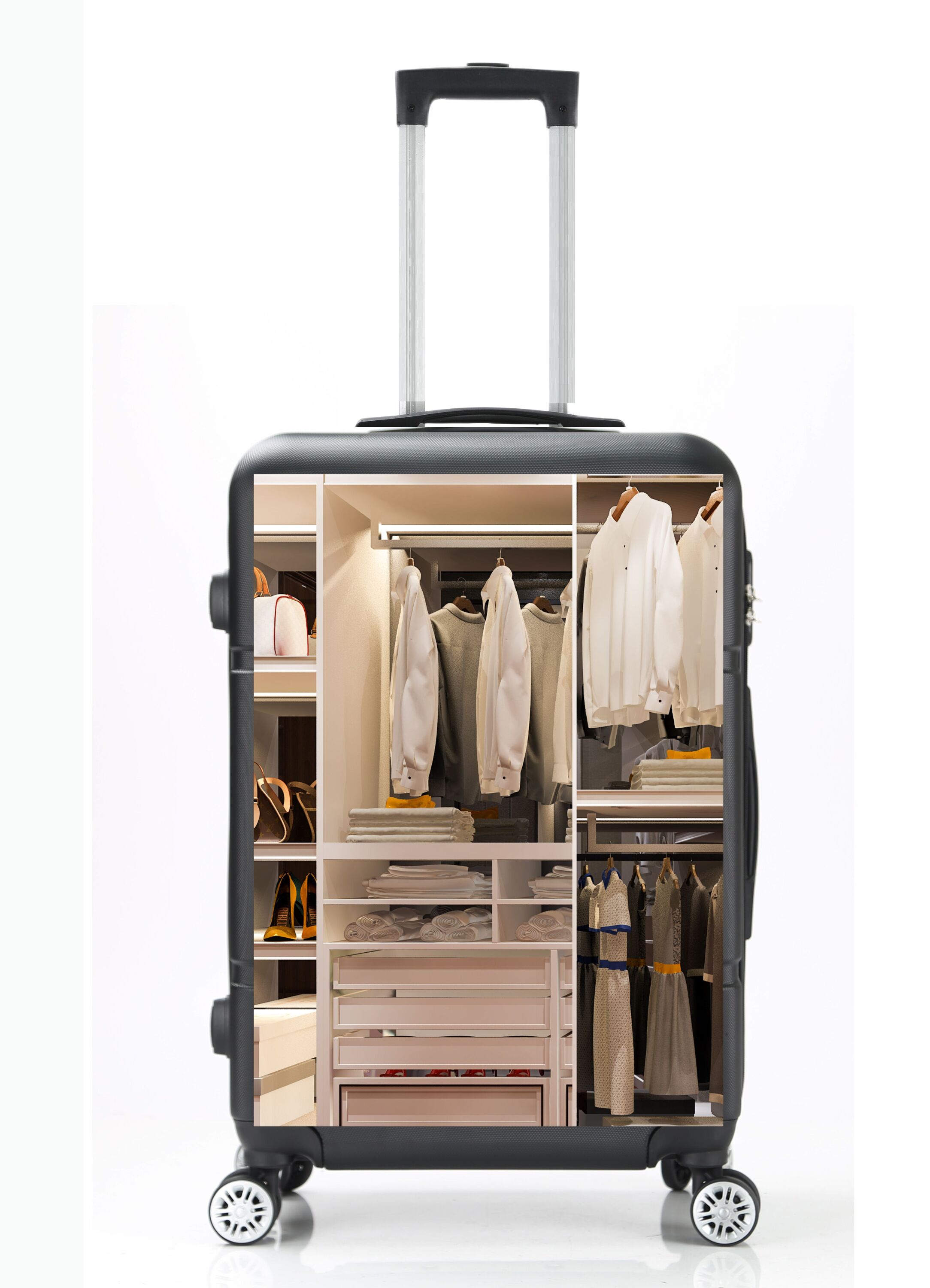 Reisekoffer ABS-02 Koffer 3-teilig Hartschale Trolley Set