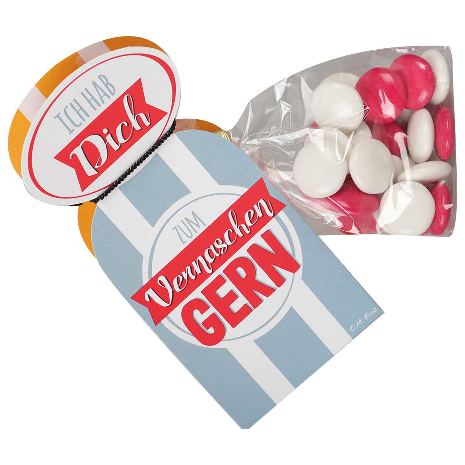 Schokolinsen Ich habe Dich zum…