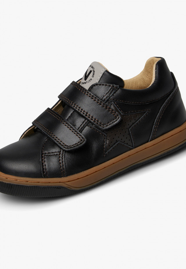 NATURINO MINDS VL.Sneakers aus Leder, Schwarz