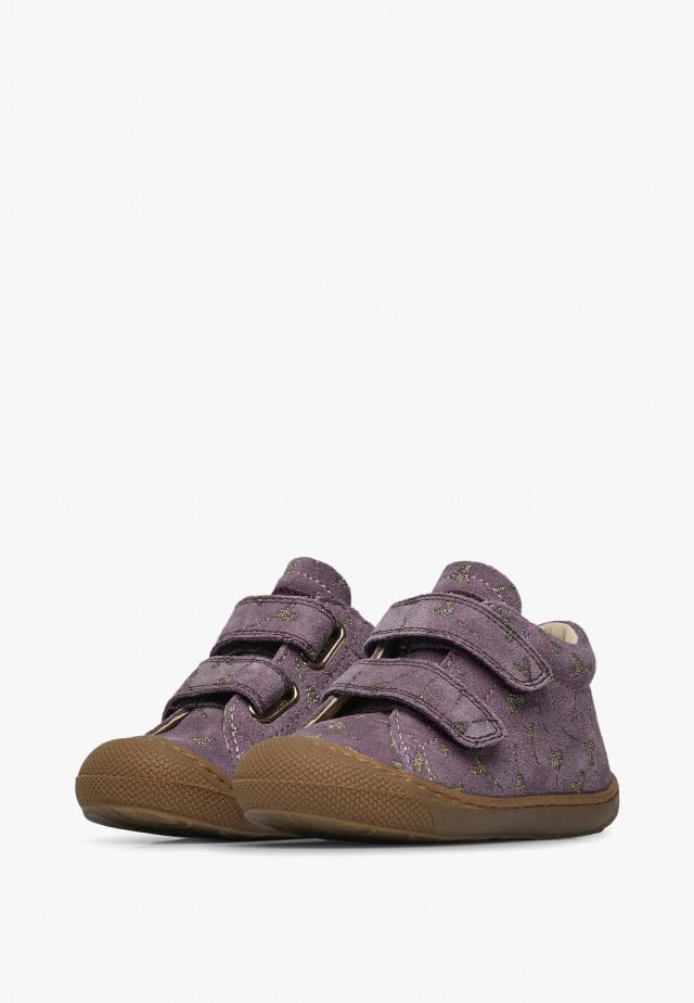 NATURINO COCOON VLLauflernschuhe aus Veloursleder, Violett