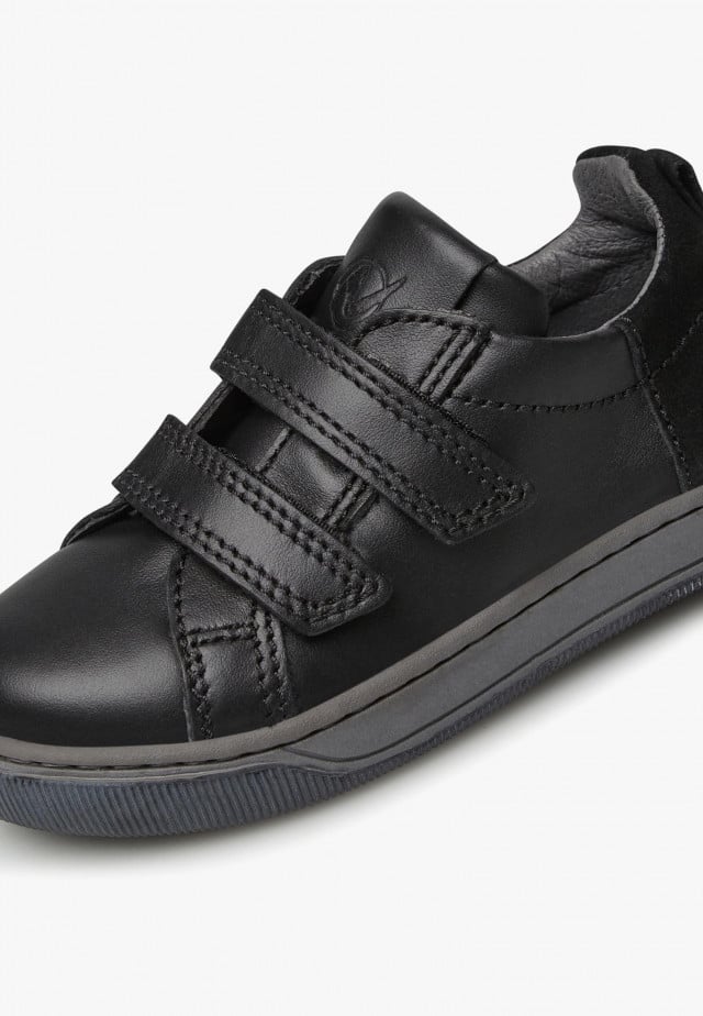 NATURINO CALEB VLSneakers aus Nappa- und Veloursleder, Schwarz