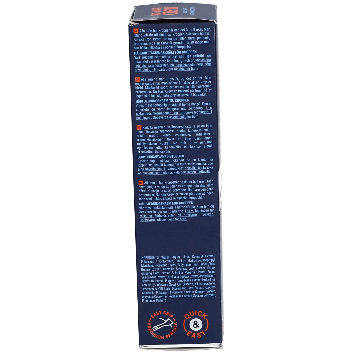 NO HAIR CREW For men Enthaarungscreme für den Körper