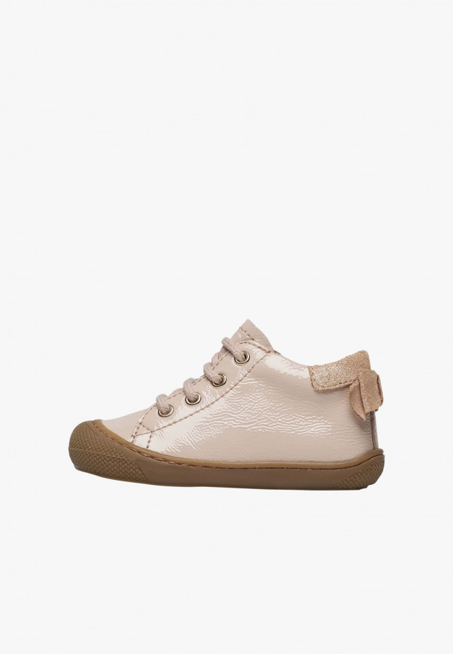 NATURINO CALLINOSLauflernschuhe aus Lackleder, Rosa